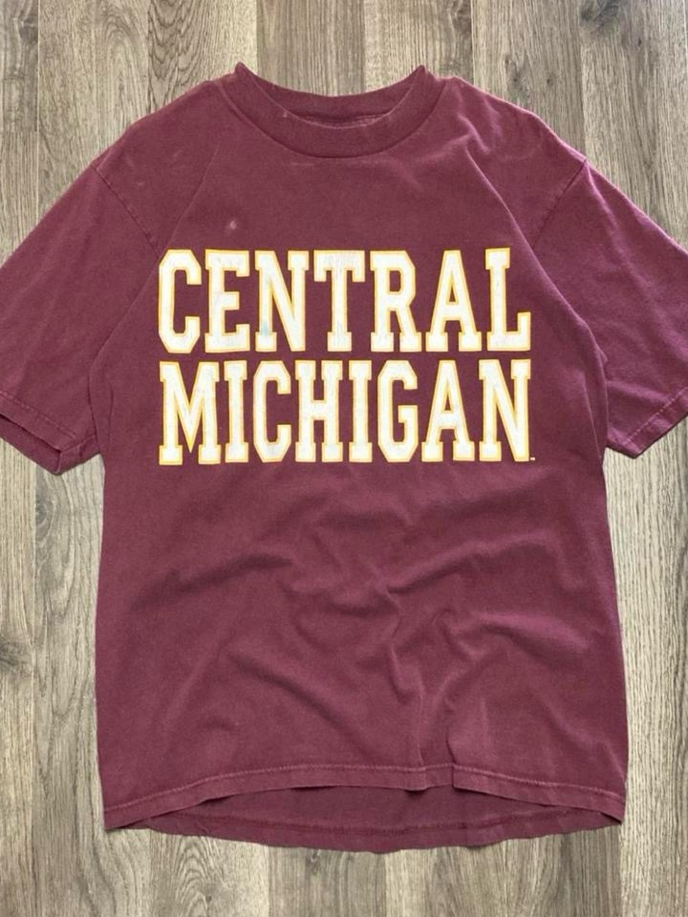 Vintage 2000s Central Michigan Spellout Shirt